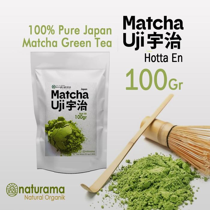 

Pure Matcha Uji 100 Gram Hotta En Bubuk Matcha Murni Japan Premium