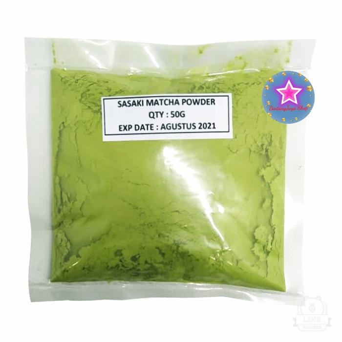 

Pure matcha powder 50gr Sasaki / bubuk green Tea/ teh hijau jepang