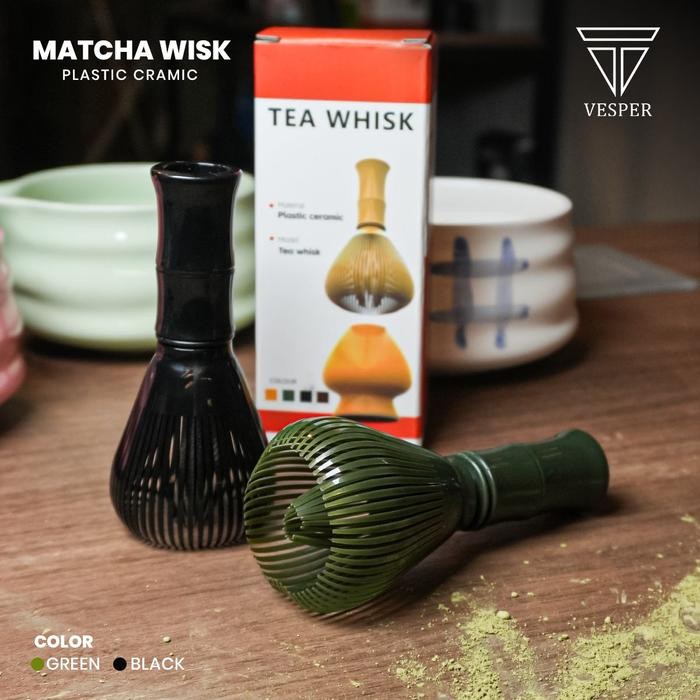 

matcha whisk plastic / matcha green tea chasen / pengaduk bubuk matcha teh plastik reusable resin