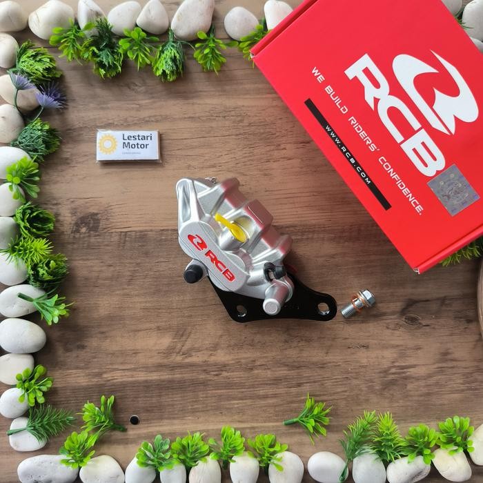 New Rcb Brake Kaliper Depan E Series Nmax Old / All New Nmax Silver Ready