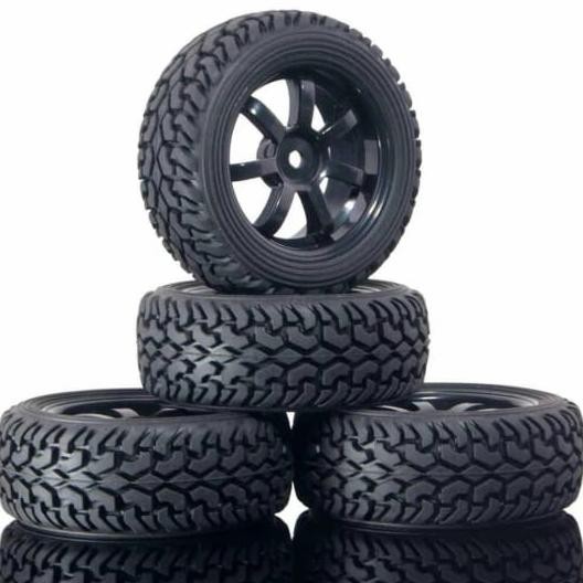 1pcs velg + ban onroad touring RC 1/10 TM HSP kyoso zd lrp wltoys ff