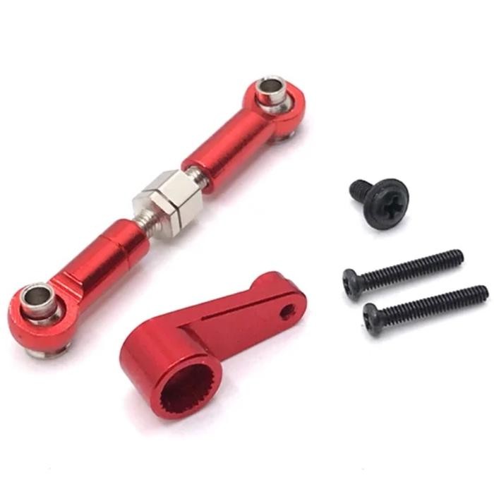 upgrade servo link pull rod metal wltoys 144001 xk rc 1/14 buggy 1287