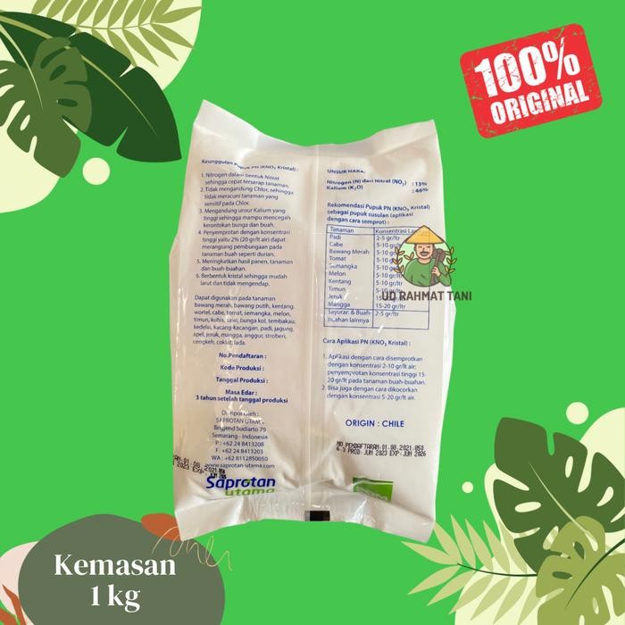 Promo Pupuk Kno3 Putih Pak Tani 1Kg Pupuk Kno3 Putih Crystal Pak Tani 1Kg Terlaris