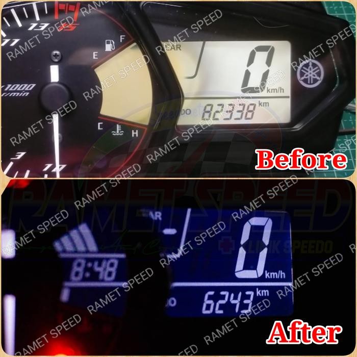 New Polarizer Speedometer Yamaha R25 Dan Mt25 Polaris Speedometer R25 Mt25 Termurah