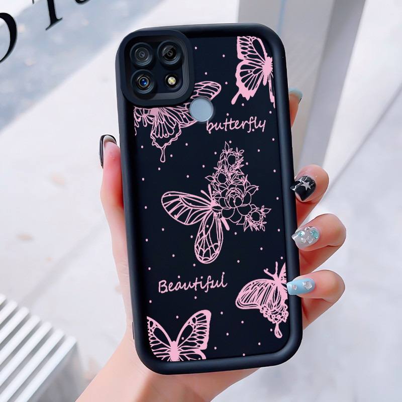 Casing Hp untuk Realme C25 C25s C21 C21Y C25Y C12 C15 Narzo 20 30A 50A Case Hp Silikon Softcase Kasi