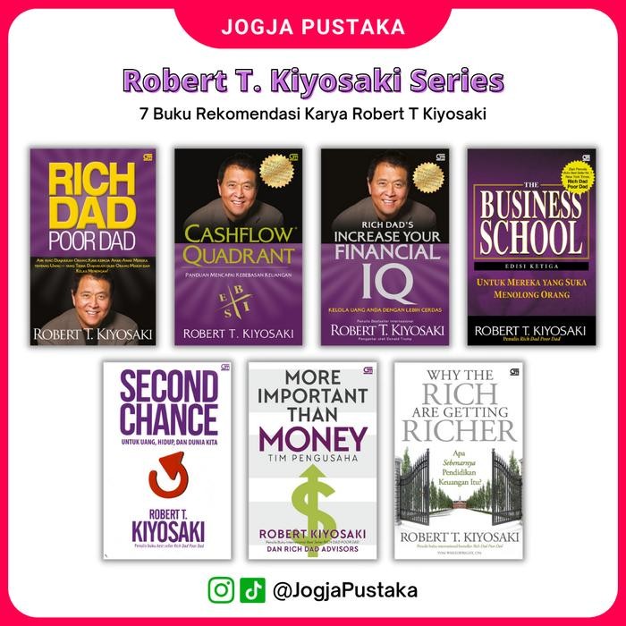 

Buku Robert T Kiyosaki Rich Dad Series Seller