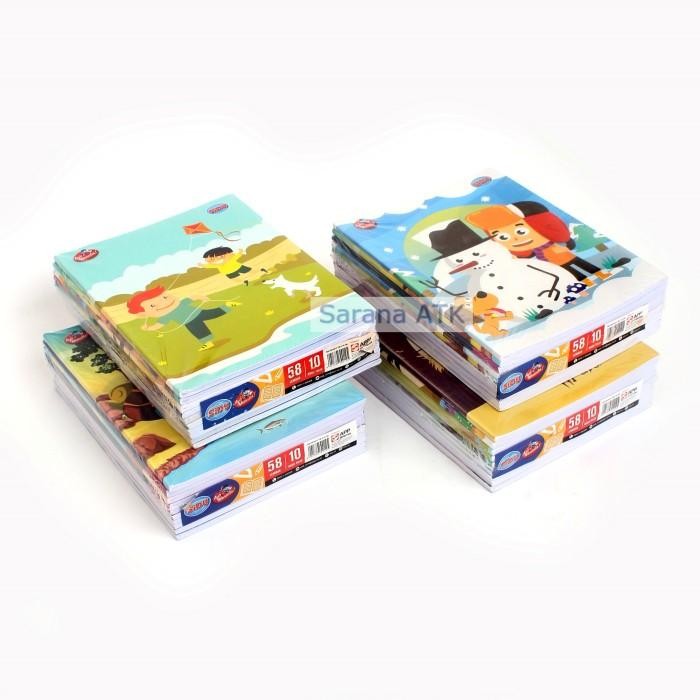 

Terlaris- Sidu Buku Tulis Sinar Dunia 58X10 Lembar