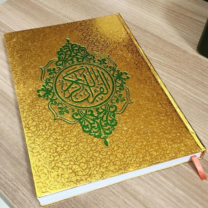 

Promo Alquran Cover Emas Ukuran Besar A4, Al Quran Mushaf Non Terjemah Terlaris