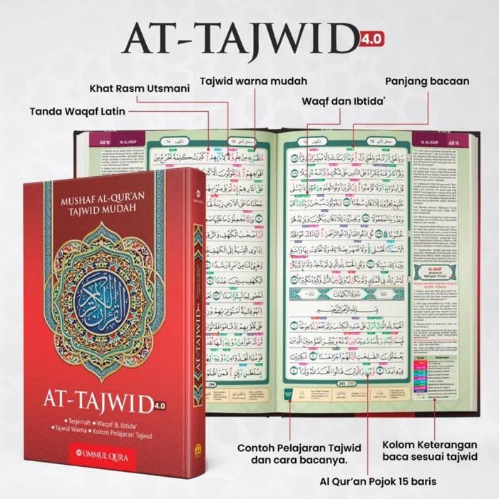 

Promo Alquran At Tajwid Versi 4.0 - Panduan Warna Tajwid Lengkap Ukuran A5 & A4 Terlaris