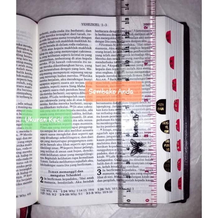 

Promo Alkitab Kristen Ukuran Kecil / Anak. Terjemahan Baru Edisi 2 Tb2 032 Ti Ns Lai. Indonesian