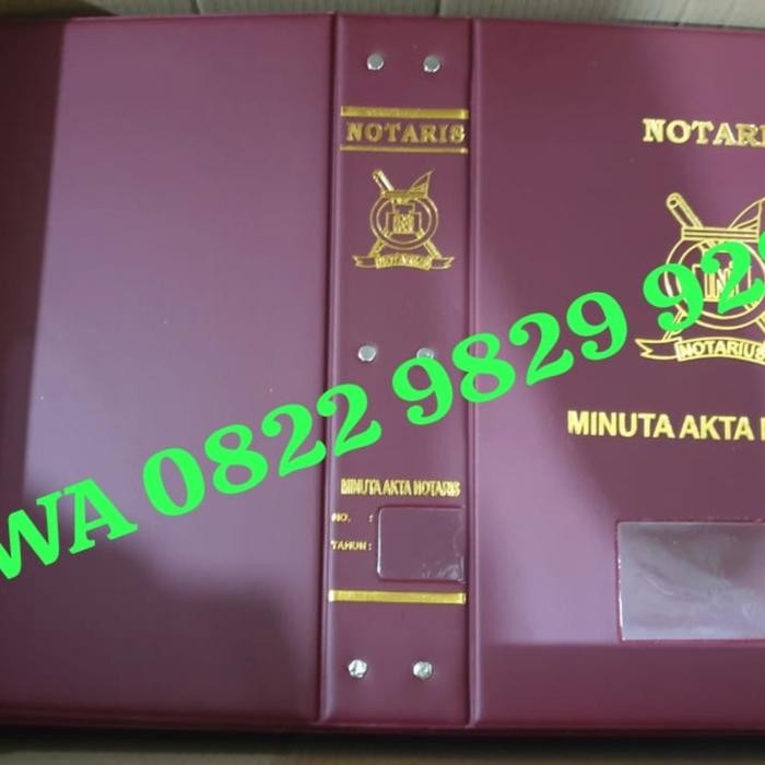 

Album Minuta Notaris Tebal