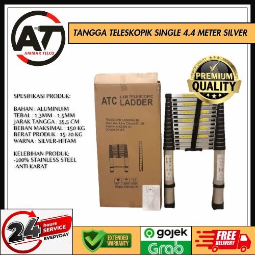 tangga teleskopik 4.4m
