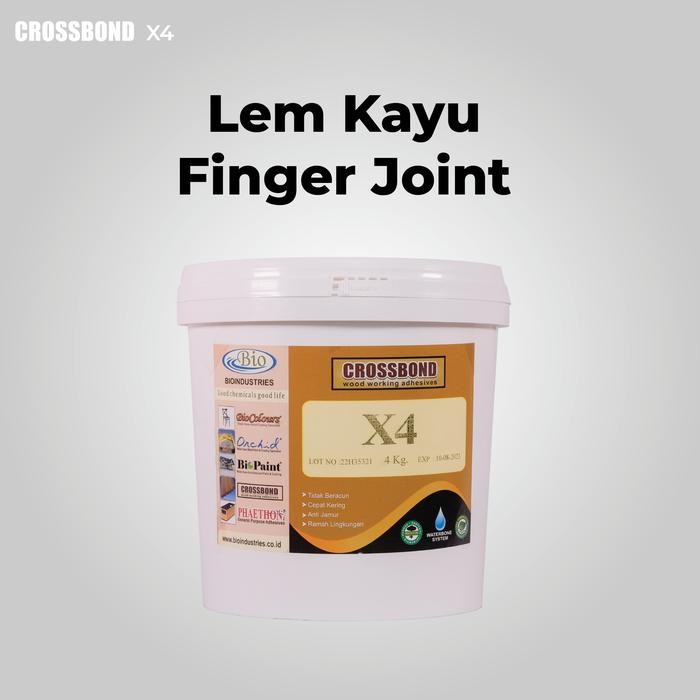 

Lem Lanasi Kayu Crossbond X4 Serbaguna 4 Kg