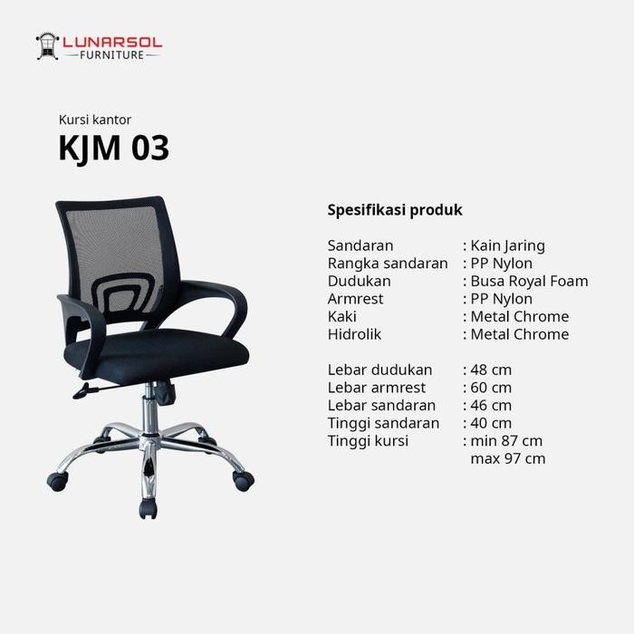 Nota Invoice Khusus Kurir Toko. Kursi Kantor Kjm 03 Lunar Furniture Airs