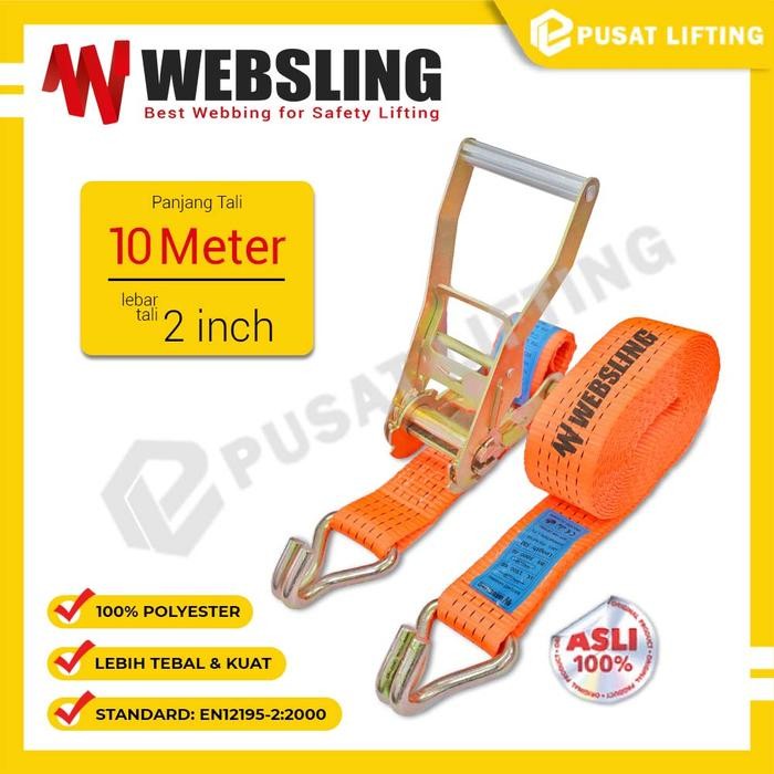 Ratchet Tie Down 2 Inch 5 Ton Track Belt 5 8 10 12 15 Meter Websling