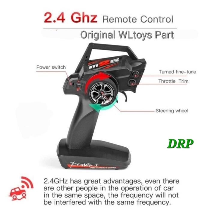 Radio Transmitter Remote Wltoys 144001 Buggy Rc Car Part