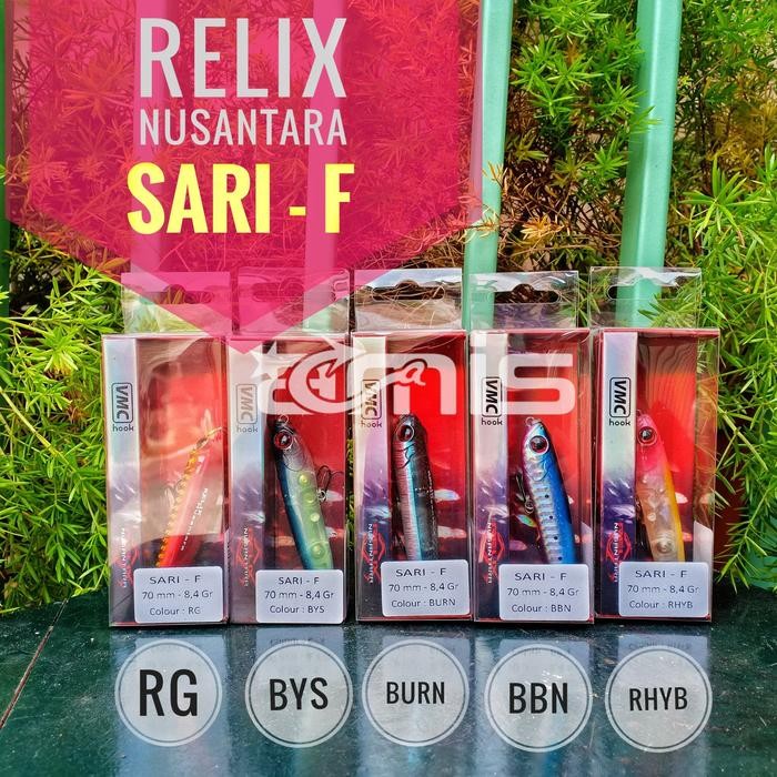 Sari Relix Nusantara Top Water Lure WTD Rattle Umpan Casting