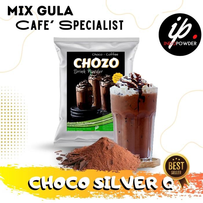 

Indopowder - Bubuk Minuman Choco Silverq / Coklat Silverq 1Kg Untuk Cafe, Waralaba Dan Usaha