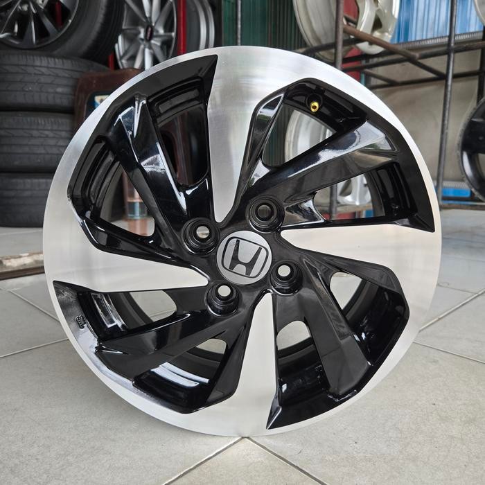 VELG ORIGINAL HONDA MOBILIO RS BLACK POLISH R15*5.5 PCD 4*100 ET53