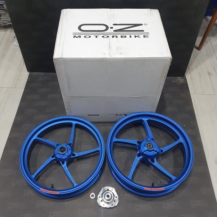 Velg Velek OZ Racing Piega R Forged Rim Kawasaki Ninja 150 R RR Biru
