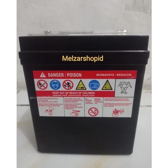 Aki Motor Gs Gtz8V / Aki Gs Gtz8V /Xmax / R25 / Mt25 / Cbr 250 / Klx 250 / Vespa Sprint(Tanpa Dus)