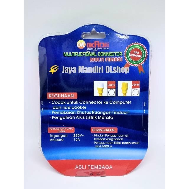 (Expert) Kabel Power AC /Cable Power Okachi tebal 3x1,5MM