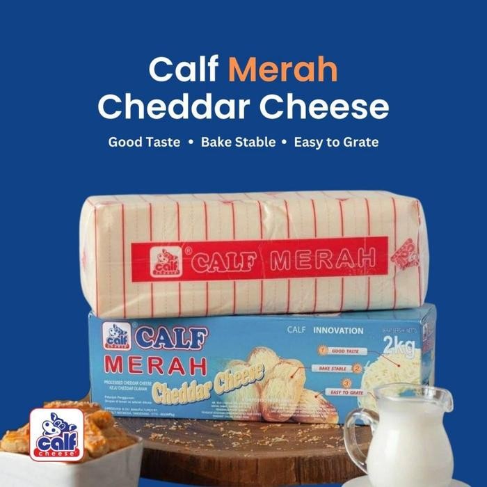 

(Expert) Calf Merah Cheddar Cheese 2 kg