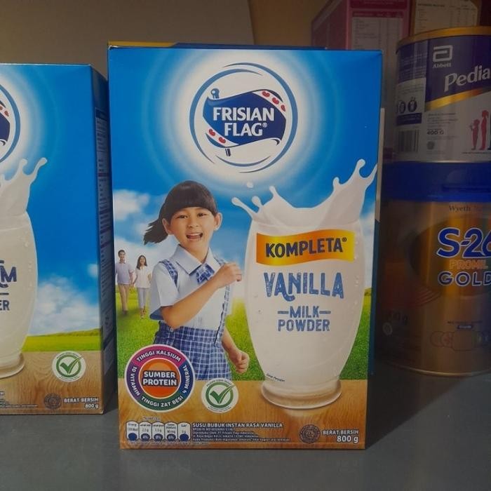 

(Expert) FRISIAN FLAG Kompleta Vanilla 800gr Susu Bubuk Vanila