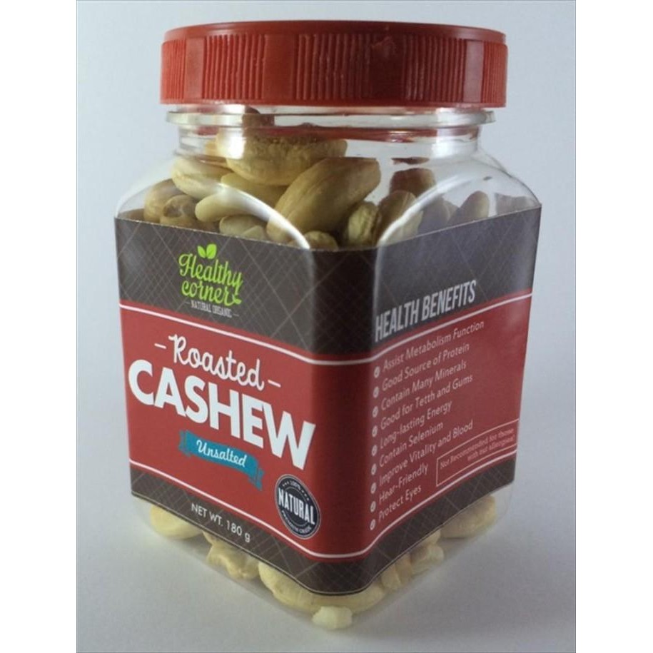 

(Expert) Roasted Premium Raw Cashew Nut ( Kacang Mete Panggang ) - 180 gr