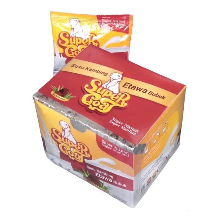 

(Expert) Super goat Susu Kambing Etawa Bubuk Gula Aren Original Sachet Minuman Serbuk Milk Powder