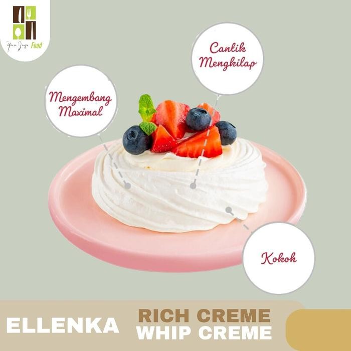 

(Expert) Ellenka Rich Creme Whip Creme Powder / Wipping / Krim Bubuk / Busa Makanan Kemasan
