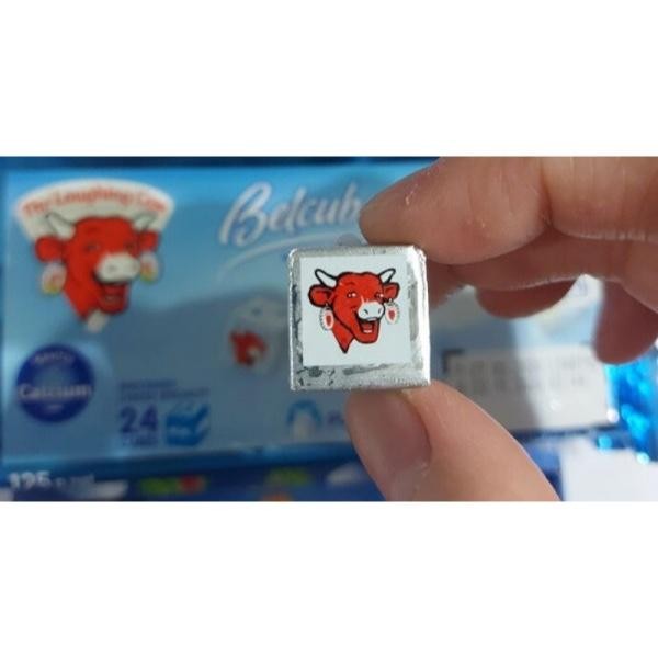 

(Expert) Keju Belcube THE LAUGHING CAW 125gr dan 78gr Keju Mpasi Bayi Baby Cheese Plain Cream Cheese