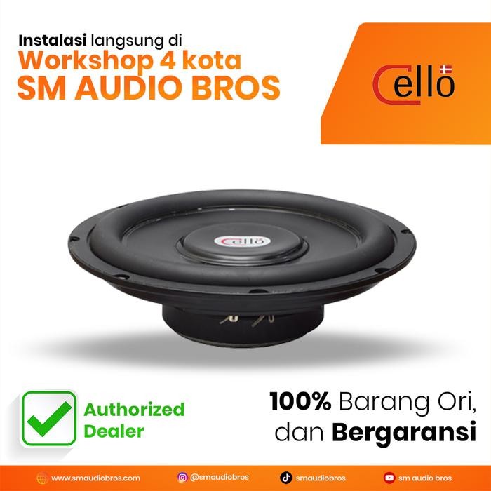 Langsung diproses Cello Slim 8 Subwoofer Pasif 8 Inch