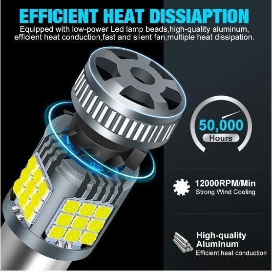 Bohlam Lampu LED sein riting mobil super terang ghost fan kipas T20 36 SMD 7440 Kuning Riting Sign