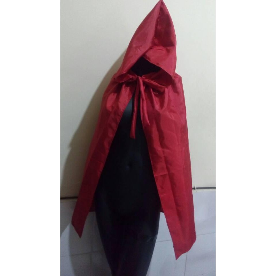 Ready Kostum Jubah Merah Red Riding Hood Original