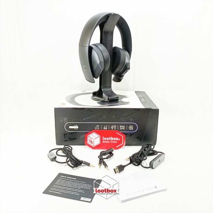 Terbaru Headset Gaming Usb & 3.5Mm 7.1 Alienware 510H Aw510H [Second]
