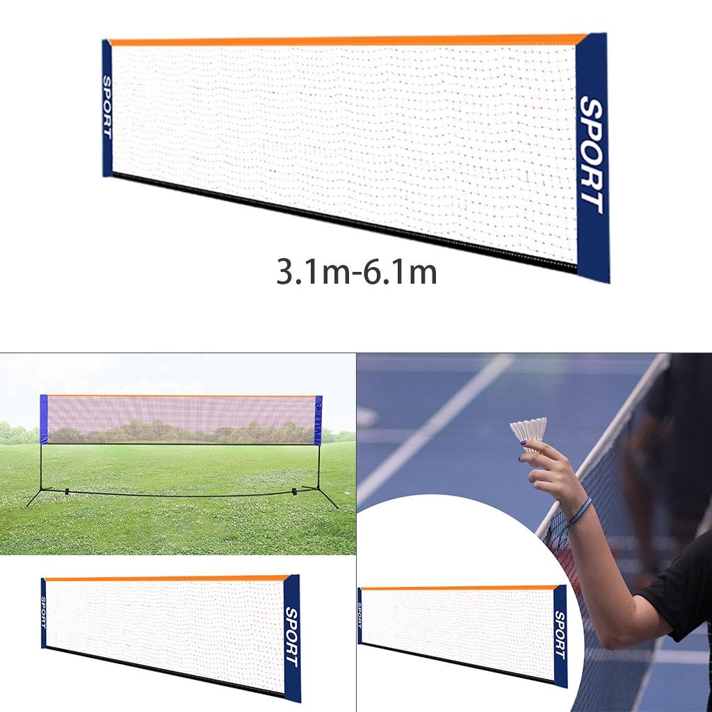 Badminton Net, Outdoor Indoor Sports Classic Badminton Replacement Net For Backyard Beach Garden