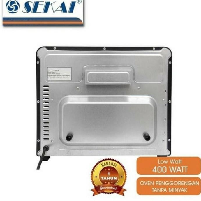 SEKAI AIR FRYER OVEN AFO 220 2 IN 1 22 LITER 400WATT AFO220 LOW WATT