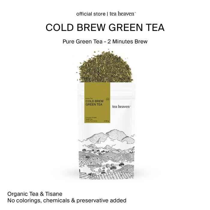 

Teh Hijau Green Tea Organik Cold Brew Tea Tea Heaven Signature