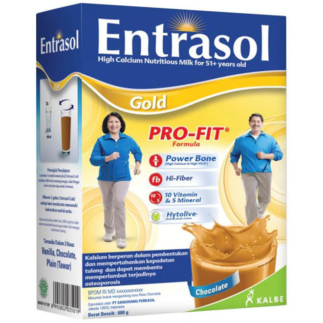 

ENTRASOL GOLD COKELAT 580GR - RAJA SUSU
