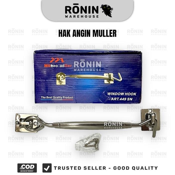 (Expert) MULLER Hak Angin 449 SN 8 " inch Lamskar Putar Ramskar Penahan Jendela