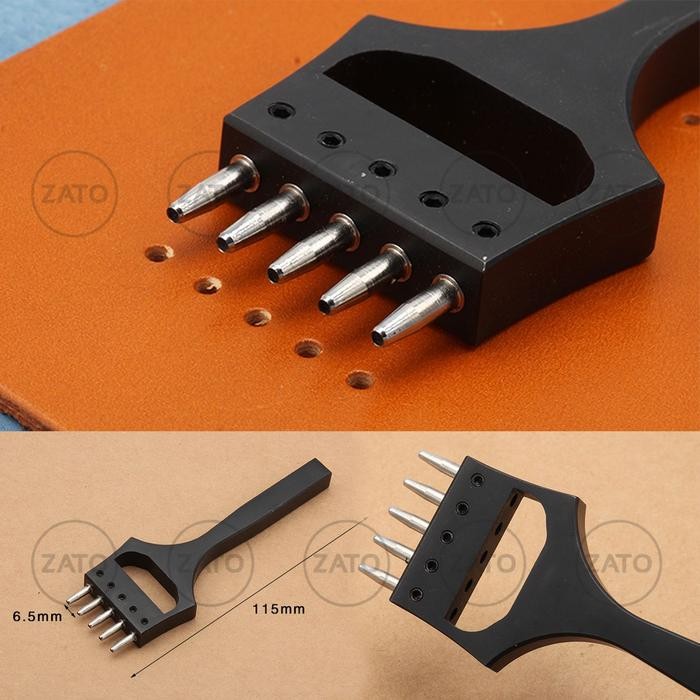 

Promo Black Round Stitching Punch 6.5 Mm - Leather Tools Sale