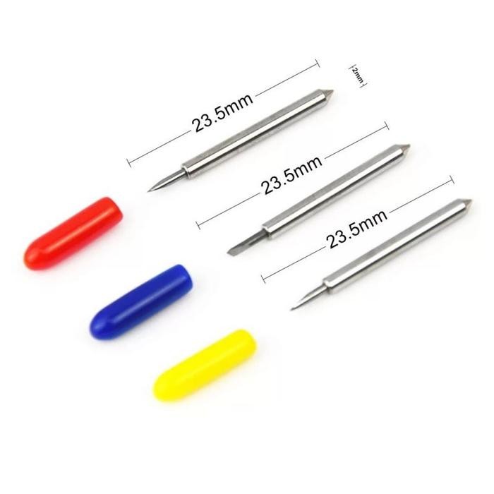 

50Pcs Mata Pisau Cutting Sticker Roland 30/45/60 Derajat Roland Blade