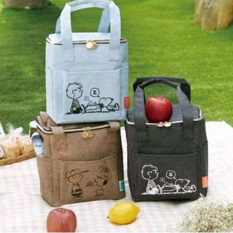 Tas Snoopy / Tas Bekal Import Lucu / Tas Tenteng / Tas Bekal Snoopy Pasti Ori