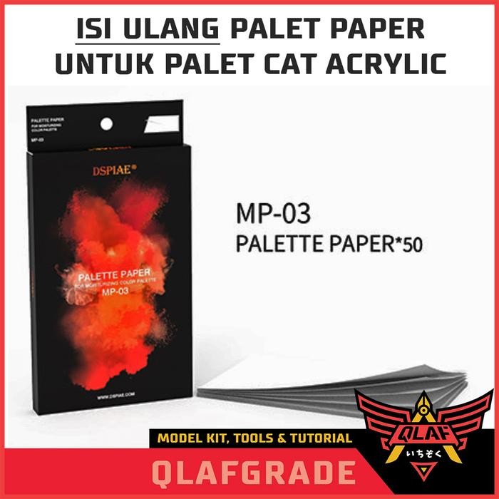 

Promo Pallete Paper Refill Mp-03 For Wet Pallete Acrylic Paint Palet Tbk