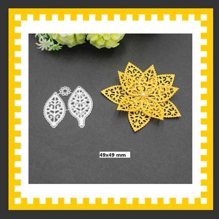 

CETAKAN STENSIL CUTTING DIES BAHAN METAL UNTUK SCRAPBOOK / CRAFT DIY KODE 28