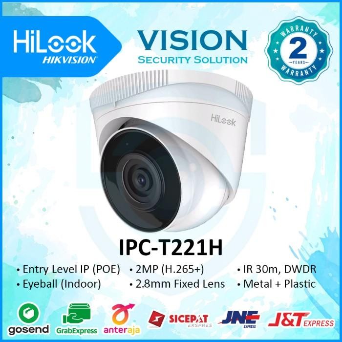 [Expret] Kamera CCTV IP Hilook by Hikvision Indoor 2MP IPC-T221H H.265+