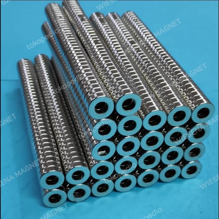 Magnet Neodymium Ring 10x3mm (lubang hole 3 N52