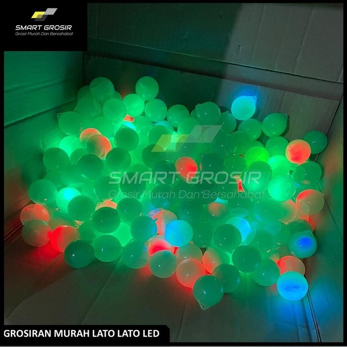 Mainan Lato-Lato Led Viral Anak-Anak Dewasa Bola Led Karungan grosir