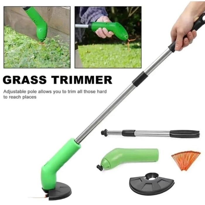 Pemangkas Pemotong Rumput Portabel Zip Ties ZipTrim Cordless Trimmer